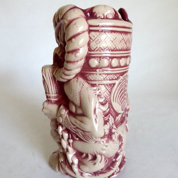 NEW 2019 KRAMPUS MONDO TEE-KIS BEAST RED WASH VARIANT CERAMIC TIKI MUG - Picture 7 of 16